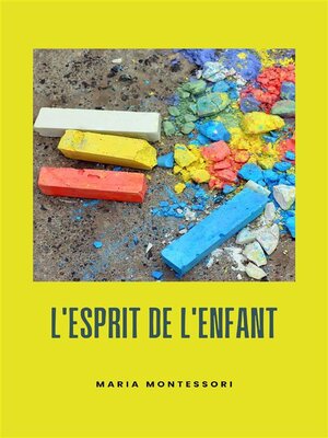 cover image of L'esprit de l'enfant (traduit)